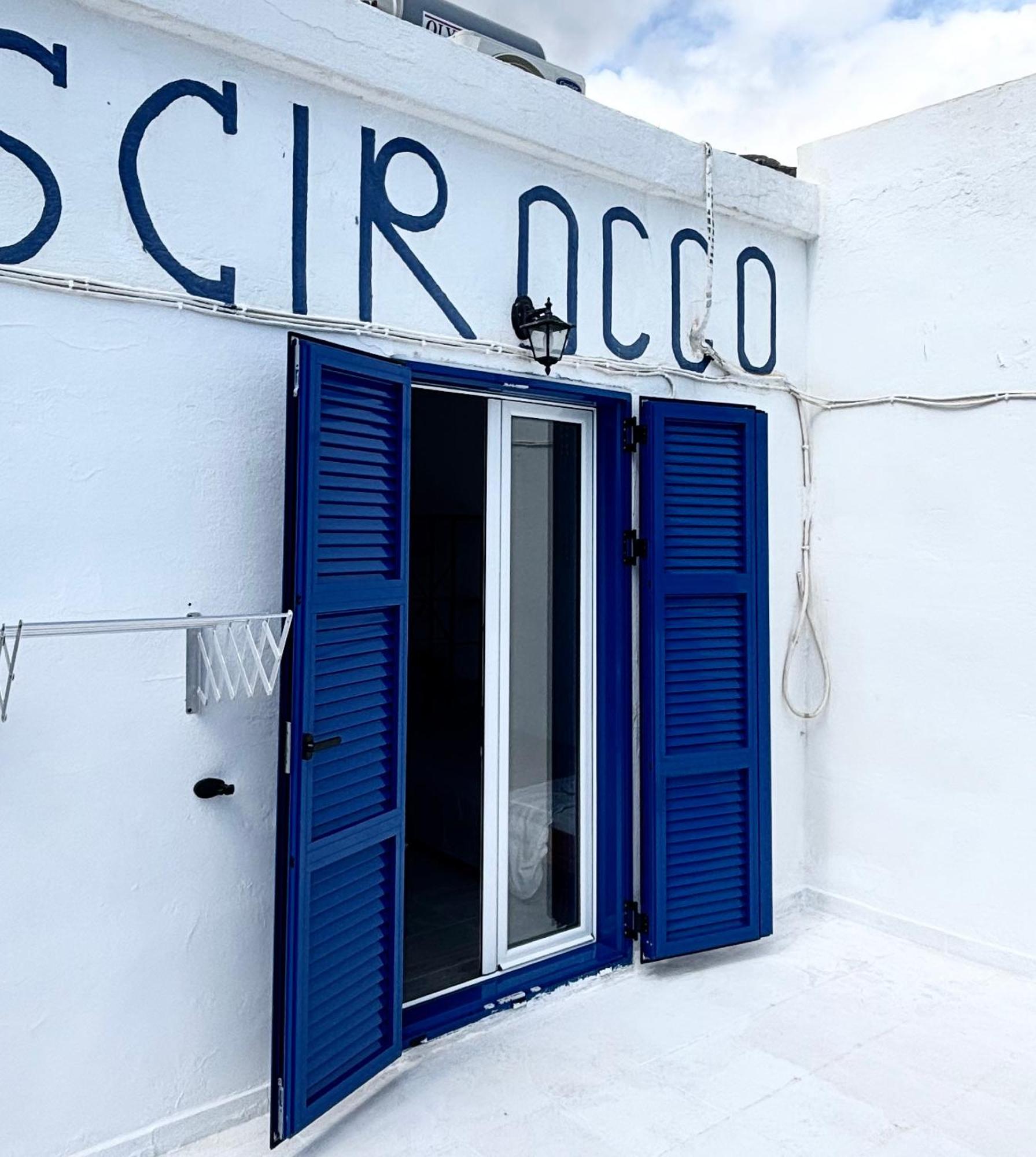 Scirocco Rooms Loutro Bagian luar foto